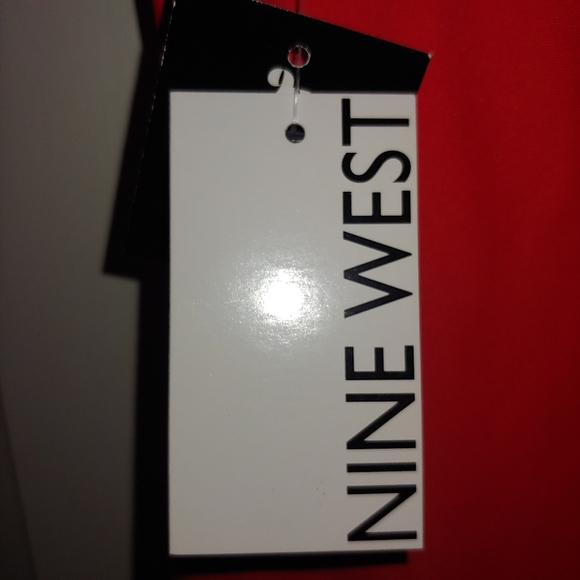 NWT Nine West Red Ruffle Tie-Front One-Piece Swim Dress – Size S - Picture 6 of 9